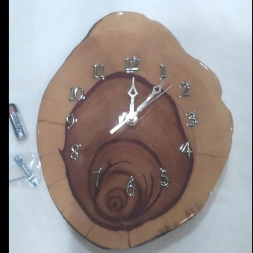NEW Handmade Clock Made From Utah Juniper Rounds